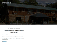 Tablet Screenshot of latitude62.com